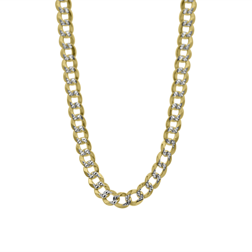 Two Tone Open Flat Chain